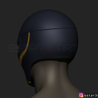 The Moon Knight Helmet - Marvel Mask High quality 3D print model - Thumbnail 13