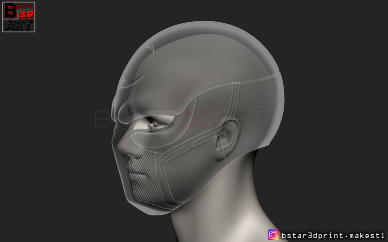 The Moon Knight Helmet - Marvel Mask High quality 3D print model 3D Print 266362
