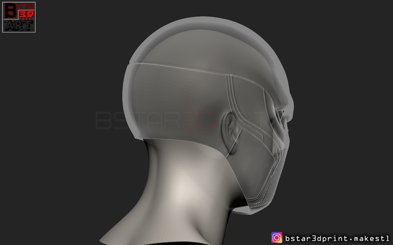 The Moon Knight Helmet - Marvel Mask High quality 3D print model 3D Print 266363