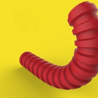 Small Flexible Tube 3D Printing 266371