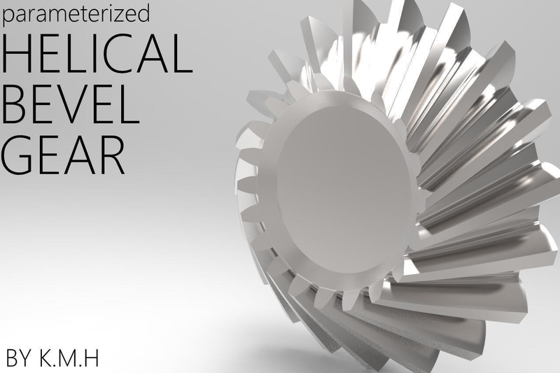 helical bevel gear