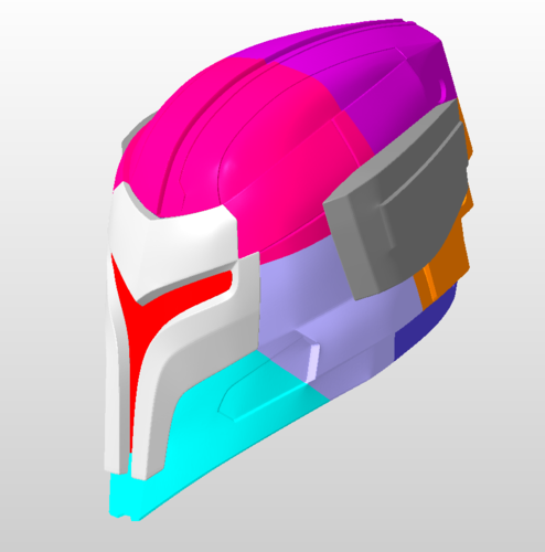 Yasuo helmet model 3D Print 266390