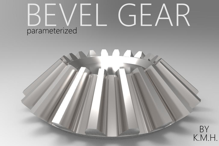 bevel gear 3D Print 266405