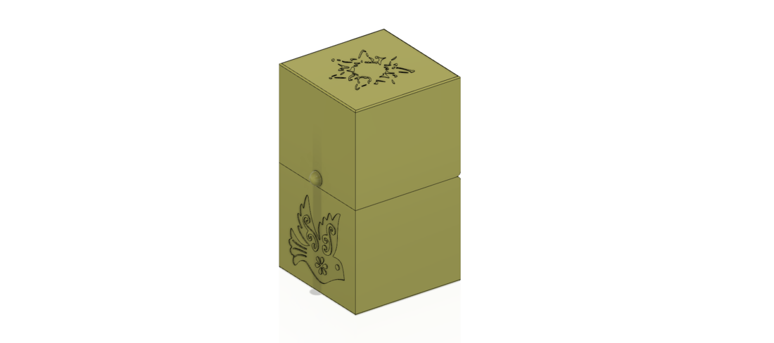 Gift Jewelry Box small secret box 3D print model  3D Print 266429