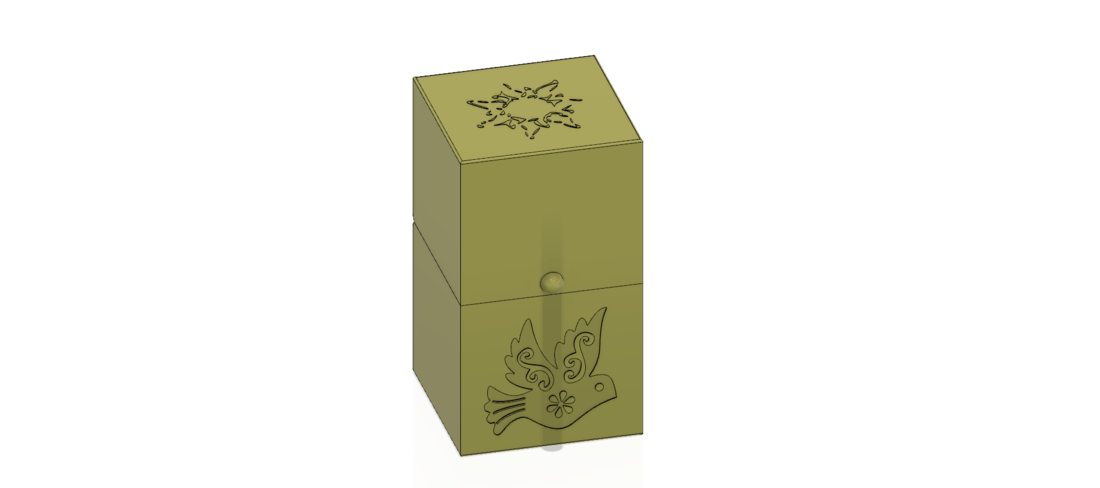 Gift Jewelry Box small secret box 3D print model  3D Print 266430