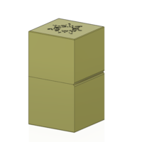 Gift Jewelry Box small secret box 3D print model  - Thumbnail 6