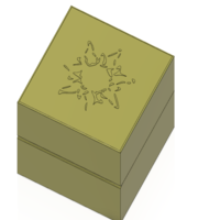 Gift Jewelry Box small secret box 3D print model  - Thumbnail 8