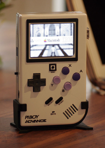 Stand for PiBoy Advance 3D Print 26651