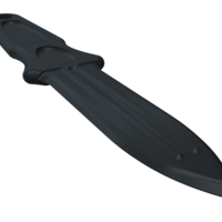 CIA Letter Openers 3D print model - Thumbnail 2