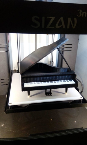 Grand Piano 3D Print 266524