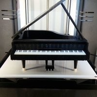 Small Grand Piano 3D Printing 266525