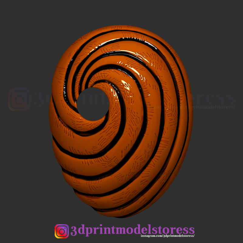 Naruto Tobi Obito Uchiha Cosplay Halloween Costume Helmet 