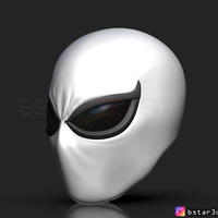 The Agent Venom Mask - Marvel Helmet 3D print model - Thumbnail 2