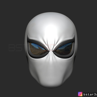 The Agent Venom Mask - Marvel Helmet 3D print model - Thumbnail 5