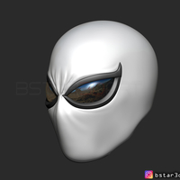 The Agent Venom Mask - Marvel Helmet 3D print model - Thumbnail 6