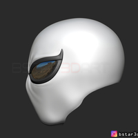 The Agent Venom Mask - Marvel Helmet 3D print model - Thumbnail 7