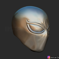 The Agent Venom Mask - Marvel Helmet 3D print model - Thumbnail 18