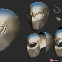 The Agent Venom Mask - Marvel Helmet 3D print model - Thumbnail 21