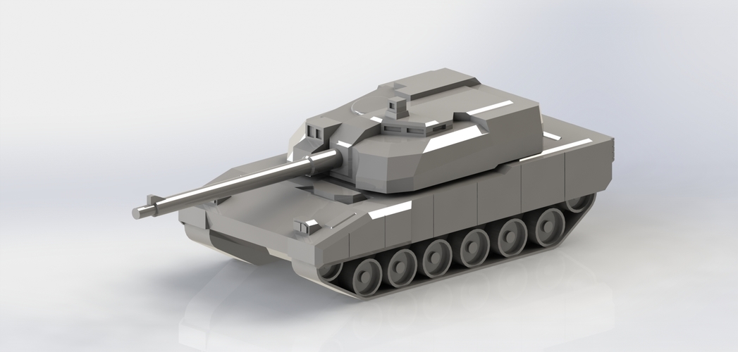 Leclerc  Main Battle Tank 3D Print 266693