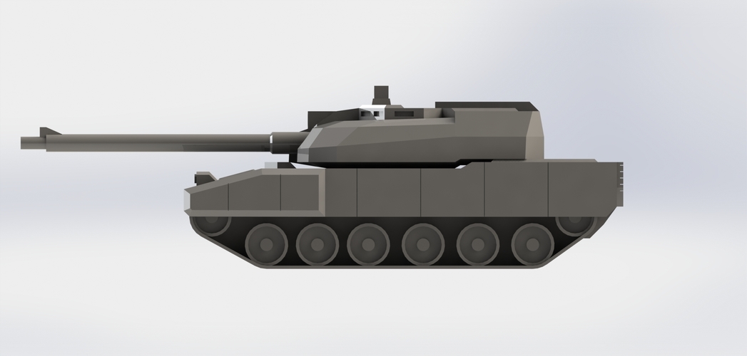 Leclerc  Main Battle Tank 3D Print 266694