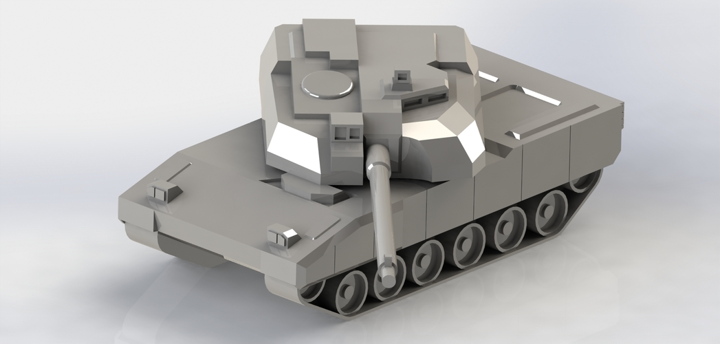 Leclerc  Main Battle Tank 3D Print 266697