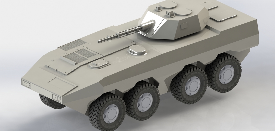 ZBD-09 Infantry Fighting Vehicle 3D Print 266710