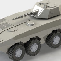 Small ZBD-09 Infantry Fighting Vehicle 3D Printing 266710