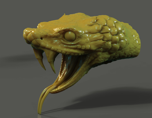 snakeHead 3D Print 266726
