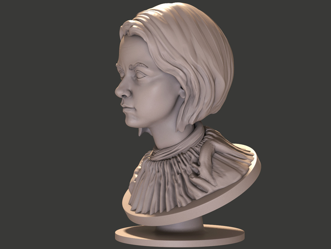 Arya Stark bust 3D Print 266751