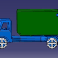 Small Garbage Truck 3D Printing 266776