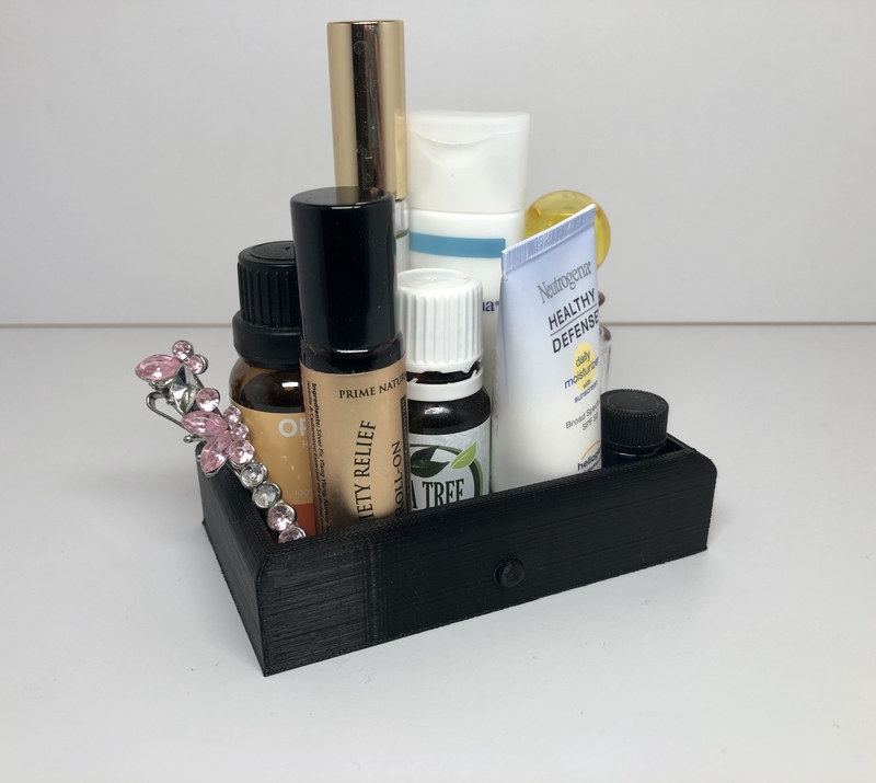 Jewelry Box Drawer, Make up  Holder, Nicknack Box, Change Holder