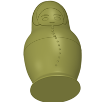 nesting doll Gift Jewelry game Box 3D print model  - Thumbnail 6
