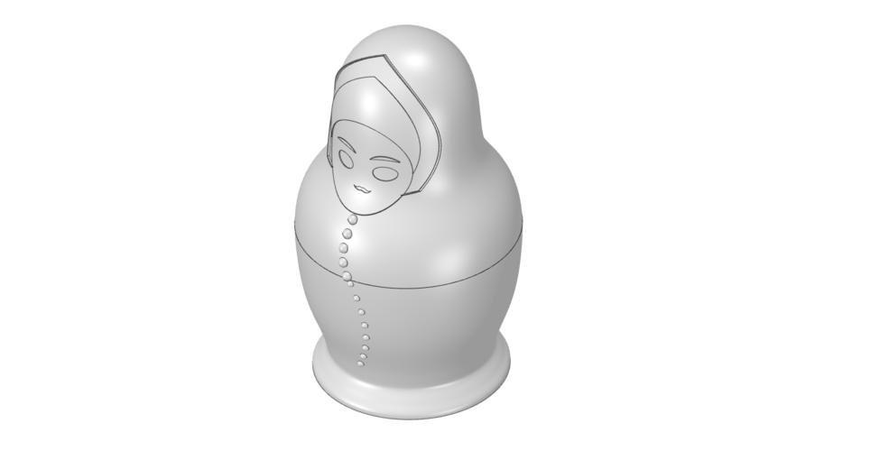 nesting doll Gift Jewelry game Box 3D print model  3D Print 266920