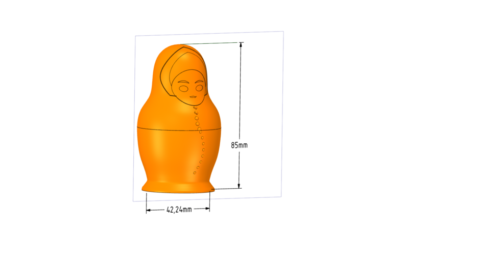 nesting doll Gift Jewelry game Box 3D print model  3D Print 266928