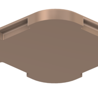 tray board for cutting stand with celtic pattern 3d - Thumbnail 7