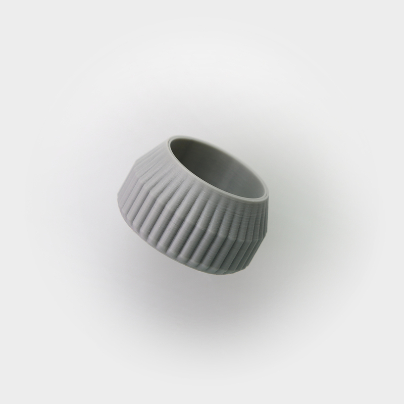 Striped Tea Candle Holder