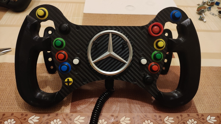 ​DIY MERCEDES AMG GT4 JOYSTICK Steering Wheel