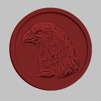 eagle relief 3d - Thumbnail 2