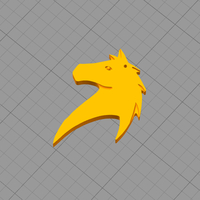 HORSE HEAD NECK CHAIN  - Thumbnail 2