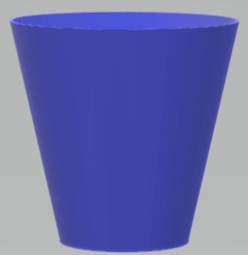 Plant Pot - with and without drain hole