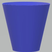 Small Plant Pot - with and without drain hole 3D Printing 267118