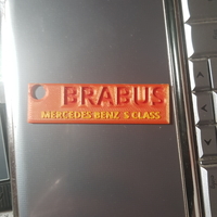 Mercedes Key ring BRABUS - Thumbnail 2