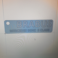 Mercedes Key ring BRABUS - Thumbnail 3