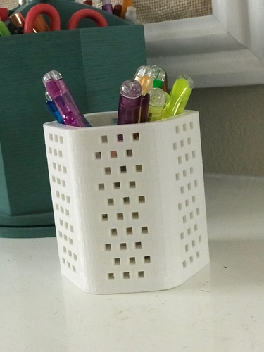 Pencil Holder 3D Print 267158