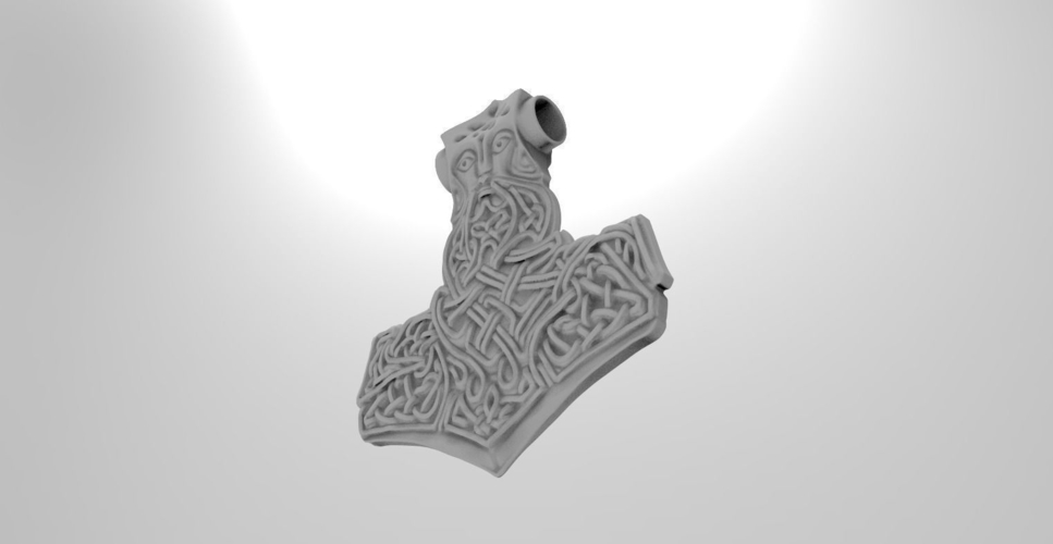 3D Printed Hammer of Thor 3D print model by HOMESTUDIOS ...