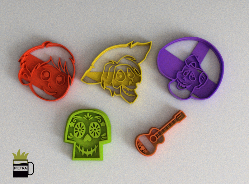 MOLDE CORTANTE PARA GALLETAS FONDANT COCO