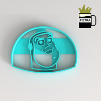 TOY STORY 4 MOLDE CORTANTE PARA GALLETAS  FONDANT FULL - Thumbnail 10