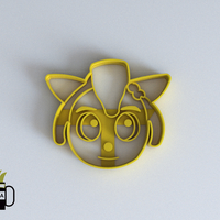 CRASH BANDICOOT MOLDE CORTANTE PARA GALLETAS FONDANT  - Thumbnail 3