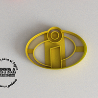 LOS INCREIBLES 2 MOLDE CORTANTE PARA GALLETAS FONDANT  - Thumbnail 2