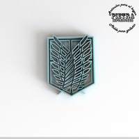 ATAQUE A LOS TITANES MOLDE CORTANTE PARA GALLETAS FONDANT  - Thumbnail 2